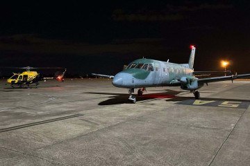 O órgão veio de Anápolis, em um voo da Força Aérea Brasileira - (crédito: Divulgação/Detran-DF) O órgão veio de Anápolis, em um voo da Força Aérea Brasileira - (crédito: Divulgação/Detran-DF)