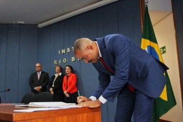 Posse como terceiro-secretário do Itamaraty