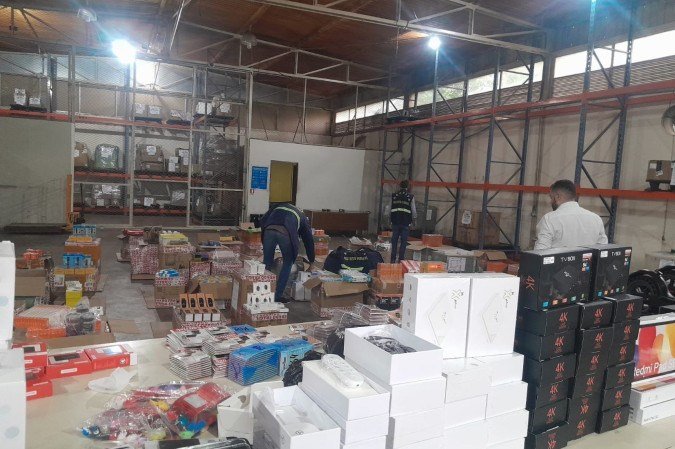 Operação ocorreu em vários pontos da capital da República - (crédito: Receita do DF/Divulgação) Operação ocorreu em vários pontos da capital da República - (crédito: Receita do DF/Divulgação)