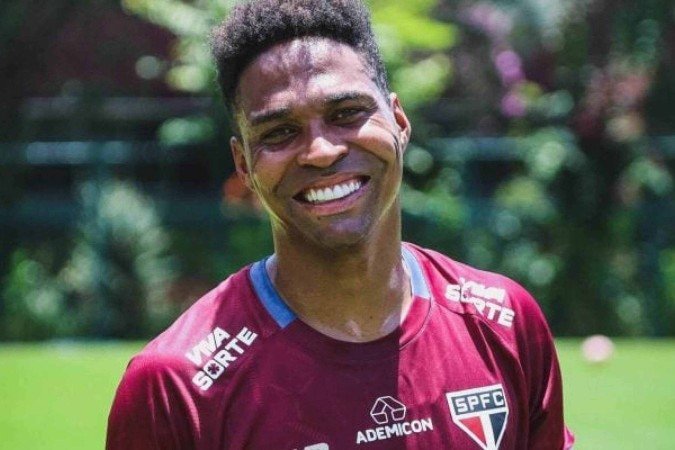 Wendell na atividade do Tricolor Paulista - (crédito: Foto: Erico Leonan / São Paulo FC) Wendell na atividade do Tricolor Paulista - (crédito: Foto: Erico Leonan / São Paulo FC)