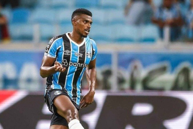 Jemerson, zagueiro do Grêmio - (crédito: Lucas Uebel/Grêmio) Jemerson, zagueiro do Grêmio - (crédito: Lucas Uebel/Grêmio)