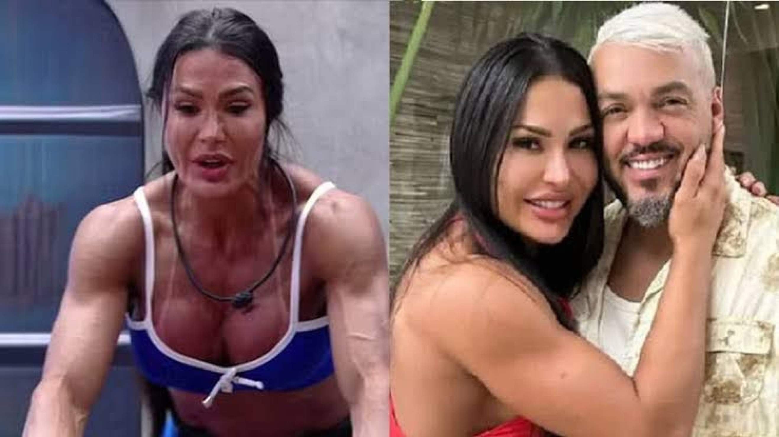'Belo é o homem da minha vida', diz Gracyanne ao confessar erro com o cantor