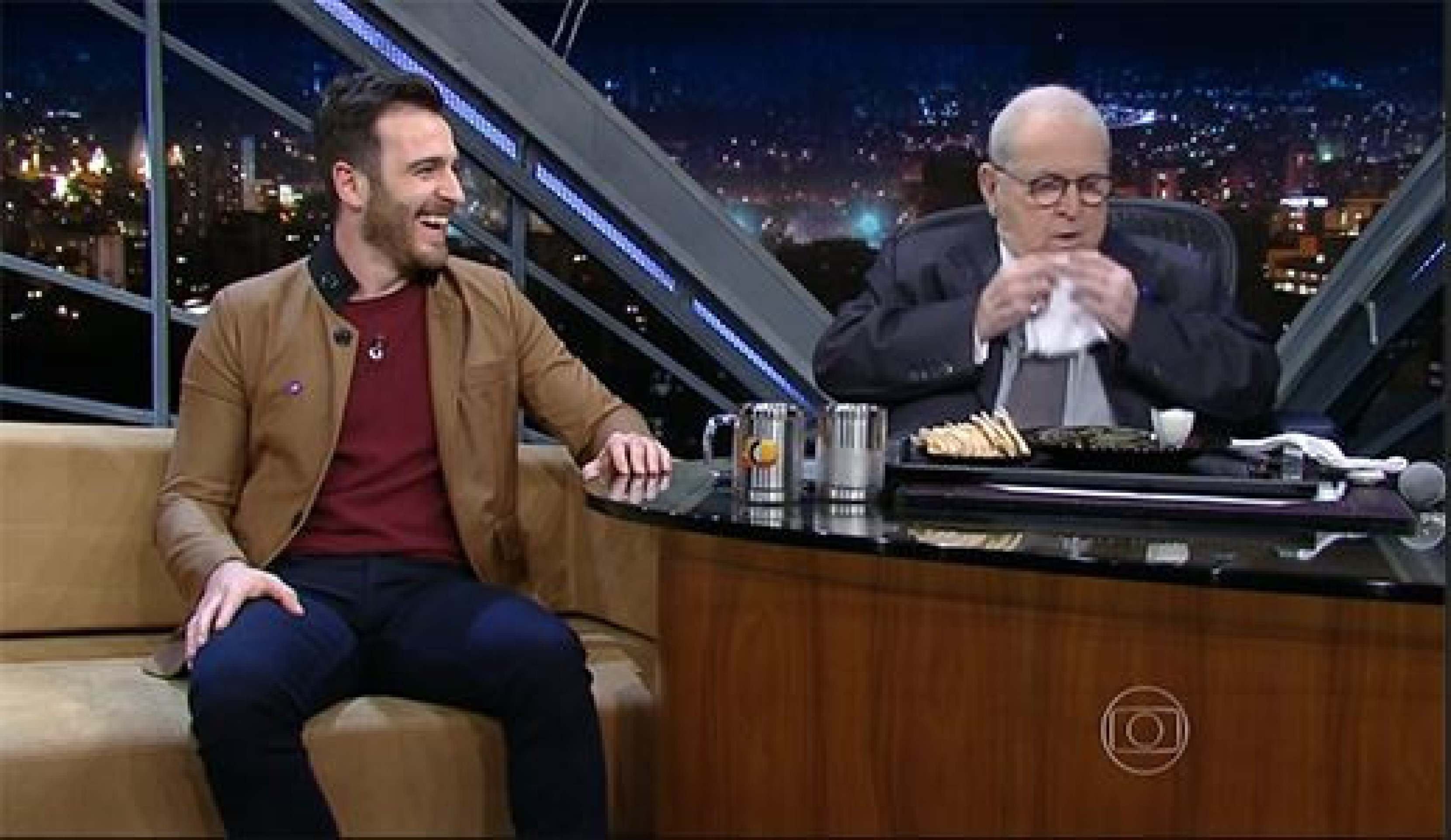 Arthur Haroyan foi entrevistado duas vezes por Jô Soares