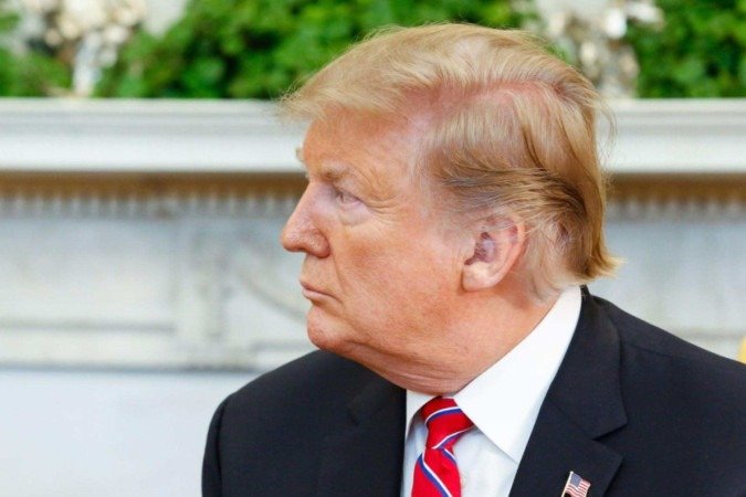 Em 20 de janeiro, dia em que assumiu como presidente, o republicano congelou a ajuda internacional por 90 dias - (crédito: Platobr) Em 20 de janeiro, dia em que assumiu como presidente, o republicano congelou a ajuda internacional por 90 dias - (crédito: Platobr)