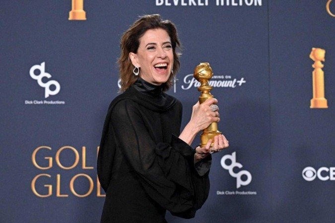 Fernanda Torres vence Globo de Ouro de melhor atriz de drama por 'Ainda estou aqui' - (crédito: Robyn Beck / AFP) Fernanda Torres vence Globo de Ouro de melhor atriz de drama por 'Ainda estou aqui' - (crédito: Robyn Beck / AFP)