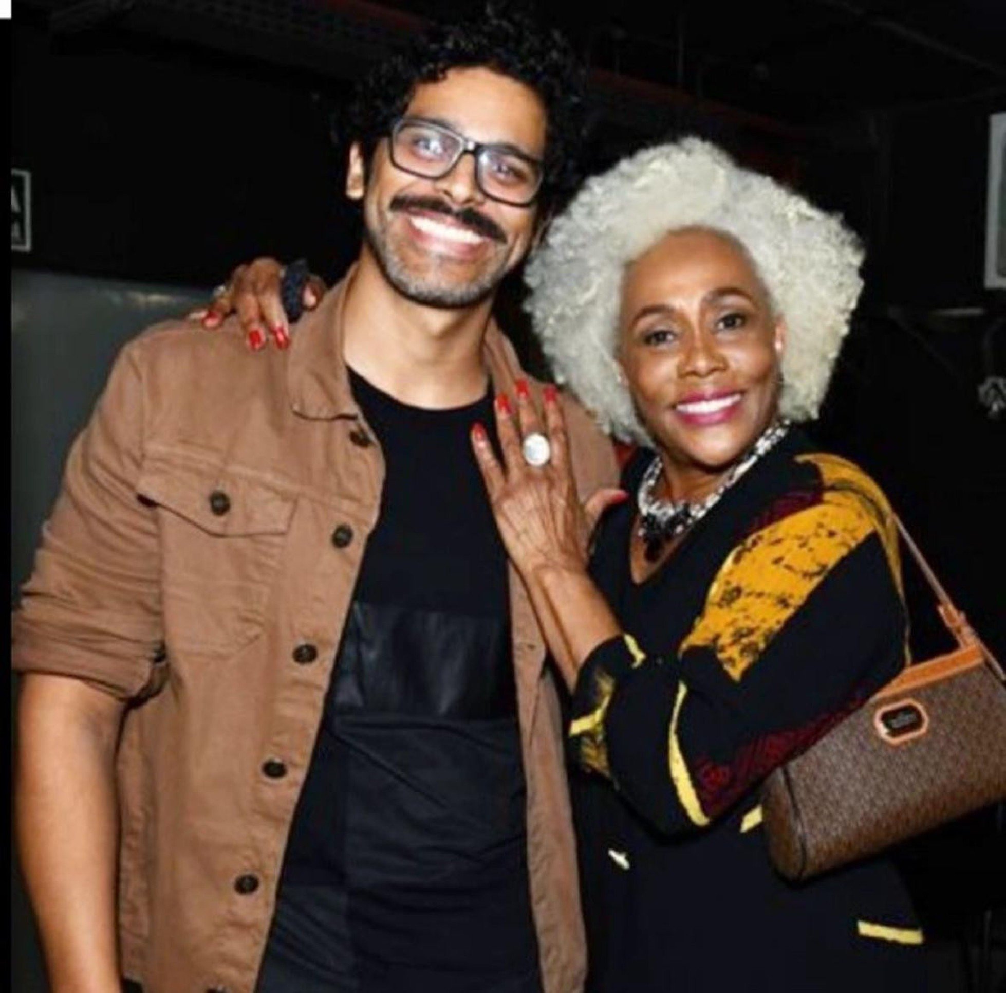 Renan Monteiro e a mãe, Dhu Moraes
