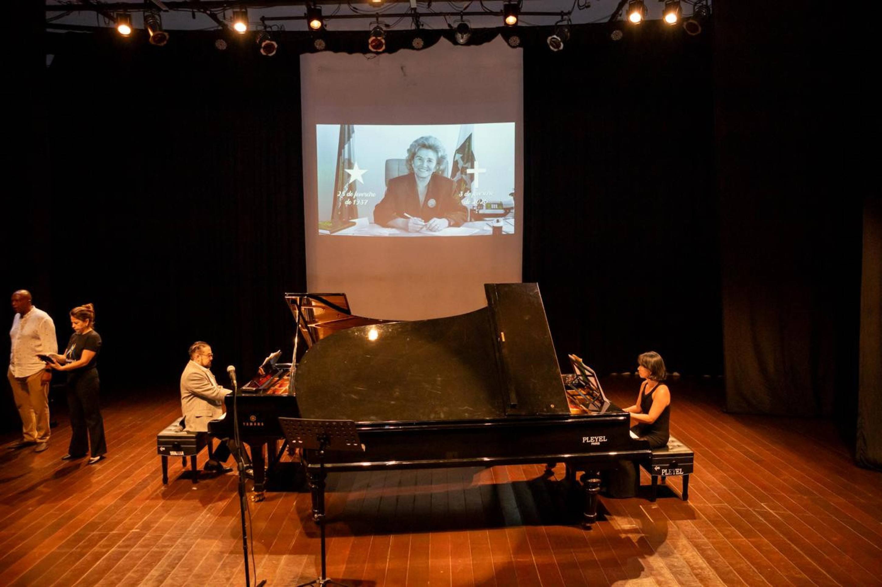  Homenagem na Escola de Música de Brasília para a ex-secretaria de Educação e ex-deputada, Eurides Brito, que faleceu em 3 de fevereiro