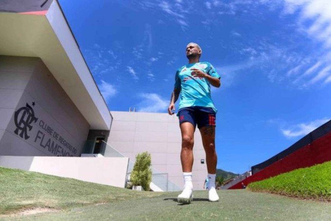 Arrascaeta é desfalque no Flamengo -  (crédito: Foto: Gilvan de Souza/Flamengo)