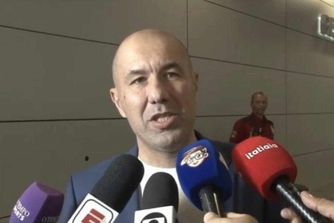 Jardim chega para assumir o time mineiro  -  (crédito: Foto: Reprodução / YouTube Samuca TV)