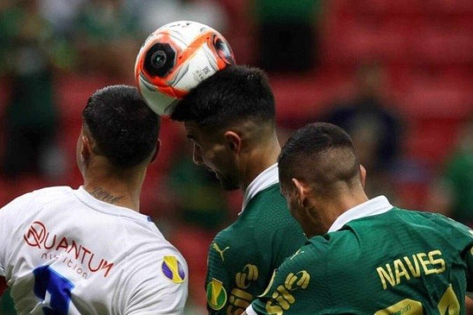 Palmeiras abre o placar, mas toma empate e tropeça no Paulistão - (crédito: Foto: Júlio César Silva/Ag. Paulistão) Palmeiras abre o placar, mas toma empate e tropeça no Paulistão - (crédito: Foto: Júlio César Silva/Ag. Paulistão)