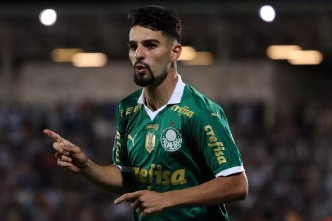 FLACO LÓPEZ – Muito oportunista e eficaz no lance do gol que marcou aos dois minutos. Foi sempre perigoso e teve pelo menos outras três boas oportunidades no primeiro tempo. Uma perdeu na cara do goleiro. Na outra, foi fominha, pois Maurício estava melhor colocado e ele chutou para defesa do goleiro. NOTA 6,5   Foto: Cesar Greco/Palmeiras