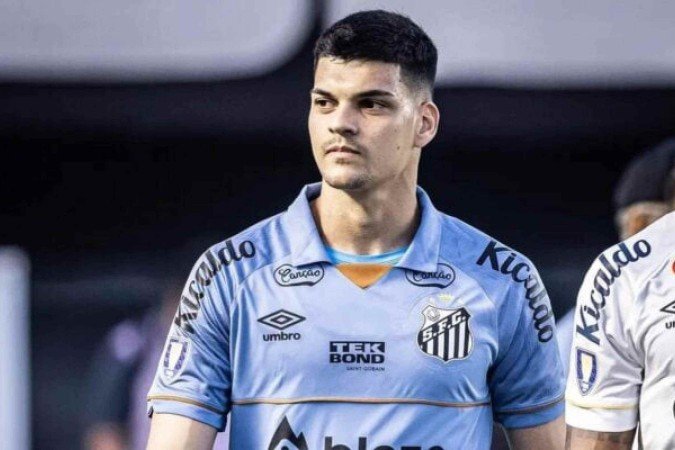 Gabriel Brazão foi eleito o melhor em campo no empate com o Novorizontino - (crédito: Raul Baretta/ Santos FC) Gabriel Brazão foi eleito o melhor em campo no empate com o Novorizontino - (crédito: Raul Baretta/ Santos FC)