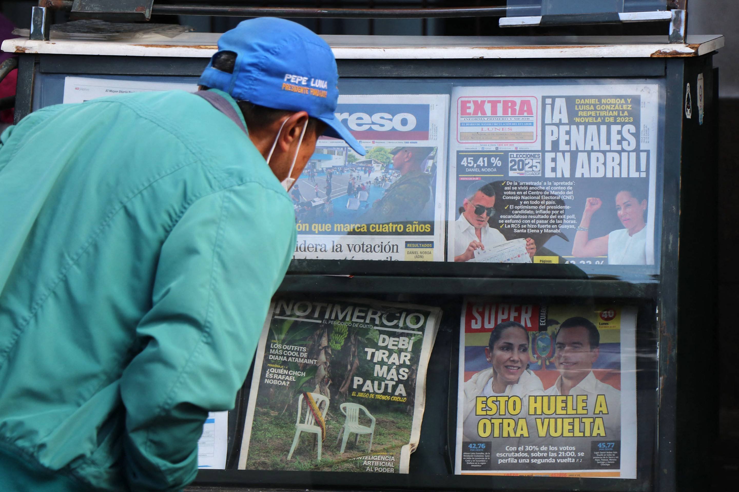 Promessa de 2º turno agitado nas eleições presidenciais no Equador