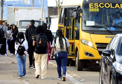 Cerda de 470 mil alunos iniciam o ano letivo nesta segunda-feira (10/2) -  (crédito:  Marcelo Ferreira/CB/D.A Press)