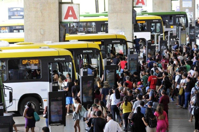 Rodoviária do Plano Piloto - (crédito: Minervino Júnior/CB/D.A.Press) Rodoviária do Plano Piloto - (crédito: Minervino Júnior/CB/D.A.Press)