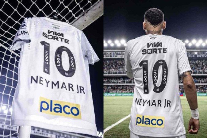 Santos teve um crescimento digital com o retorno de Neymar - (crédito: Foto: Raul Baretta/ Santos FC.) Santos teve um crescimento digital com o retorno de Neymar - (crédito: Foto: Raul Baretta/ Santos FC.)