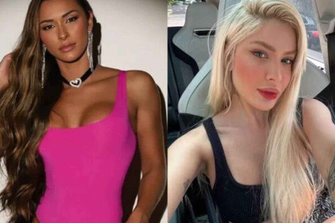 Karoline Lima, namorada de Léo Pereira, e Tainá Castro, esposa de Militão, têm novo 'desentendimento' -  (crédito: Foto: Reprodução/Instagram)