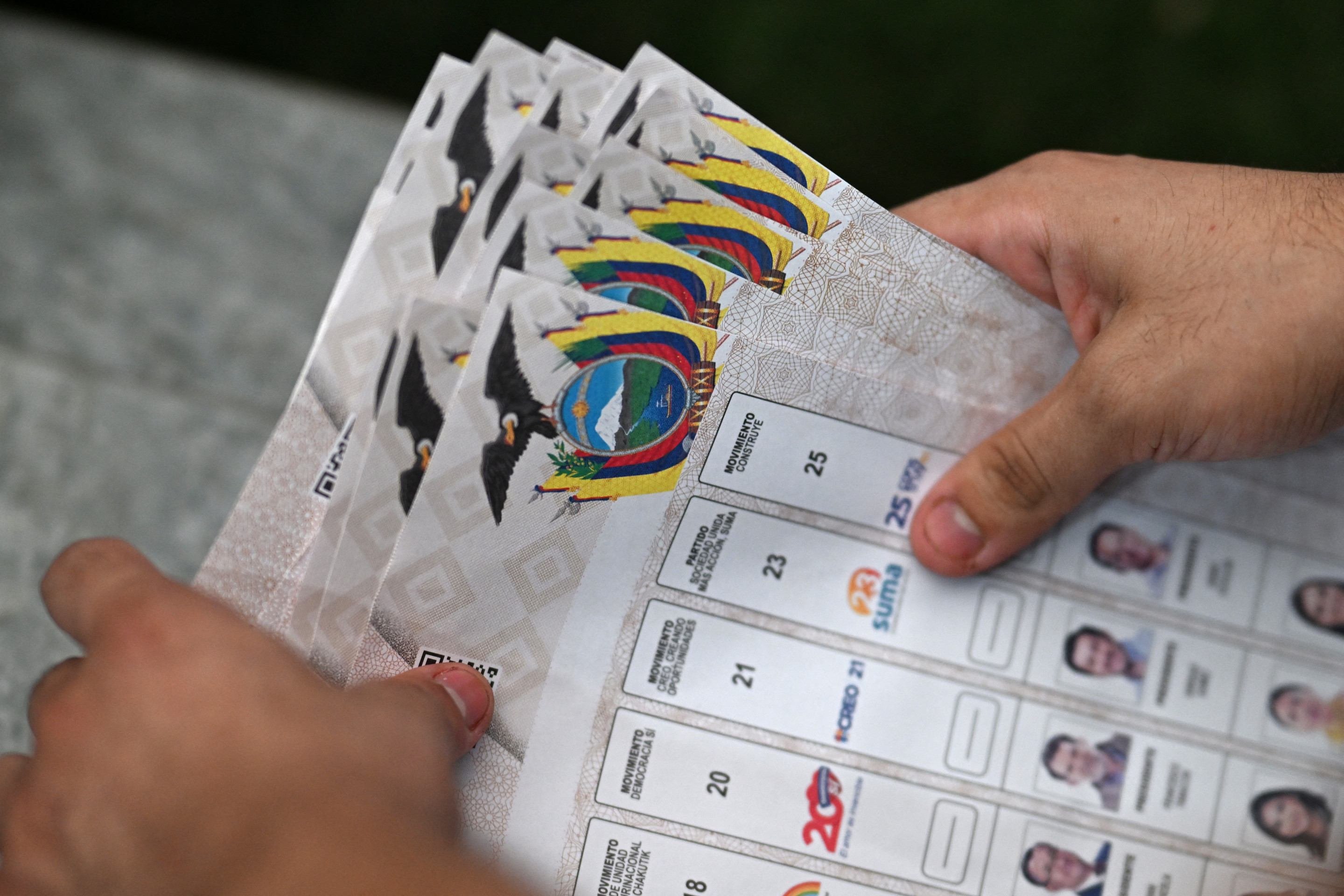 Quem são os candidatos a presidente do Equador