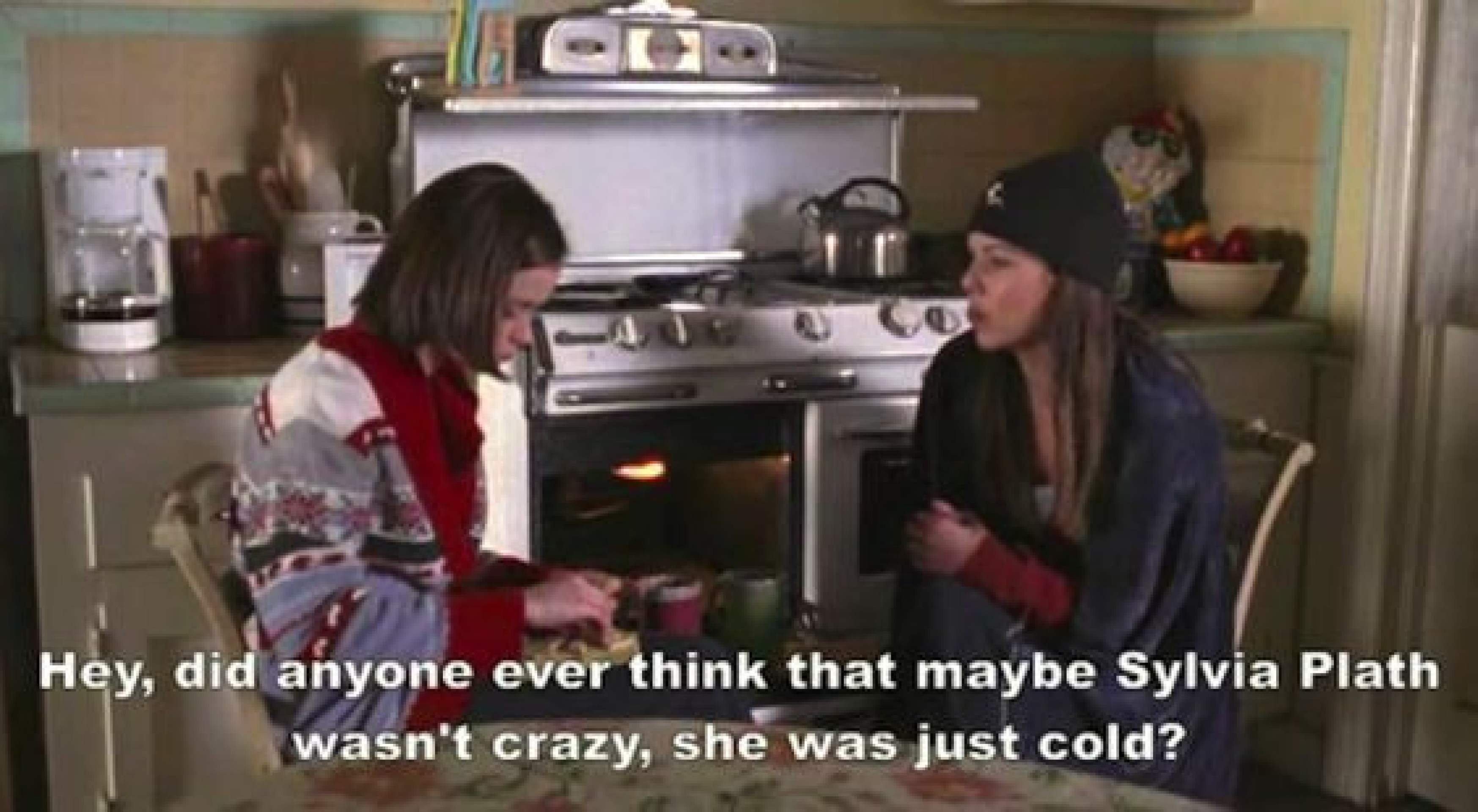 Gilmore girls cita Sylvia Plath 
