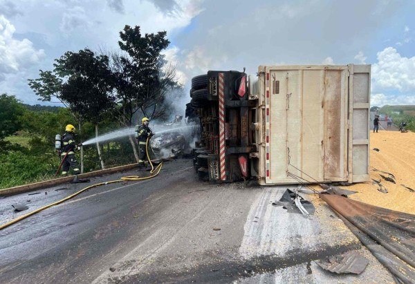 Divulgação/Corpo de Bombeiros de Goiás