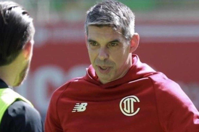 Nuno Campos vai comandar o time sub-20 do Flamengo -  (crédito: Foto: Divulgação / Toluca)