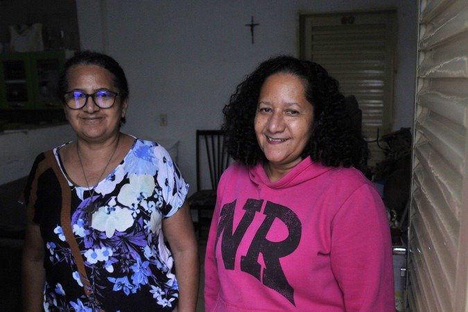 11/02/2025. Crédito: Minervino Júnior/CB/D.A Press. Brasil.  Brasilia - DF. Cuidados coma a saúde mental dos cuidadores de idosos. as Irmãs Maria Geni(rosa) e Ambrozina Gonçalves.