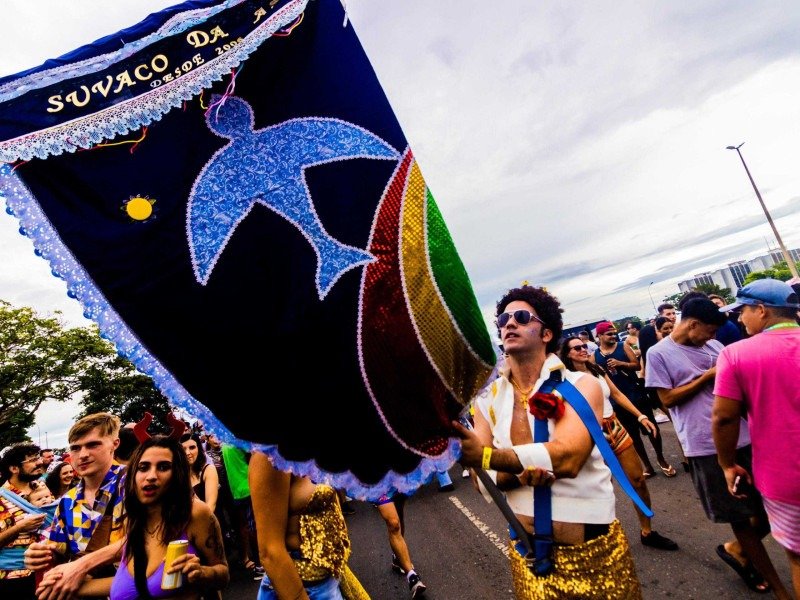 Suvaco da Asa dá início à celebração de carnaval na cidade -  (crédito: Davi Mello/Divulgacao)