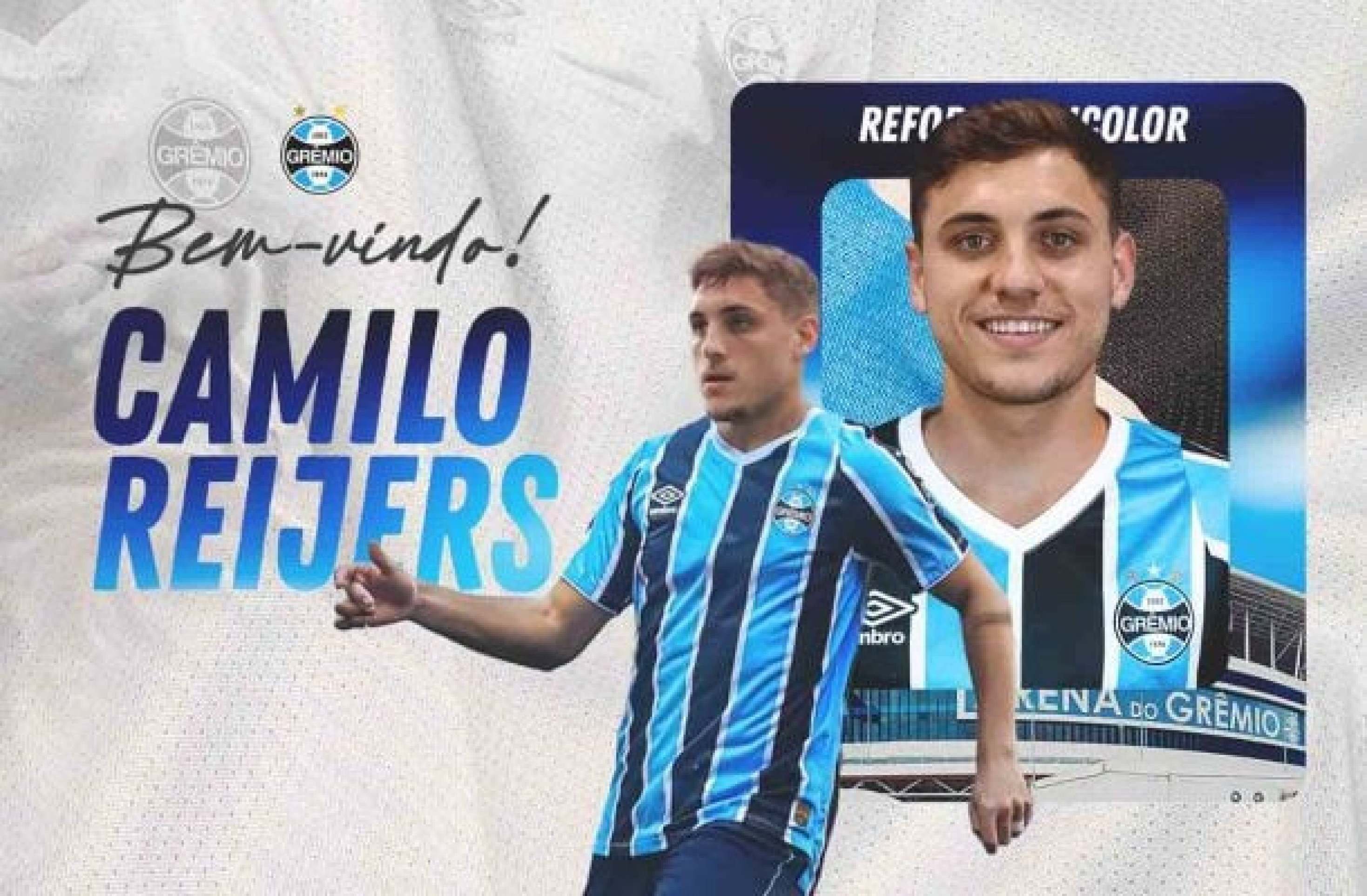 Grêmio oficializa a contratação de Camilo Reijers