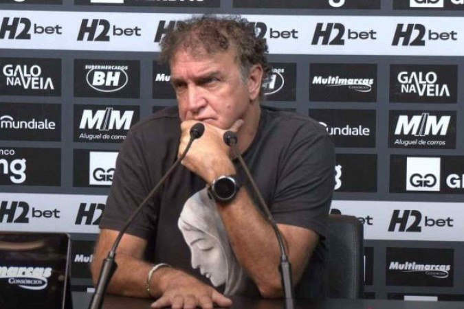 Cuca, técnico do Atlético-MG -  (crédito: Foto: Reprodução)