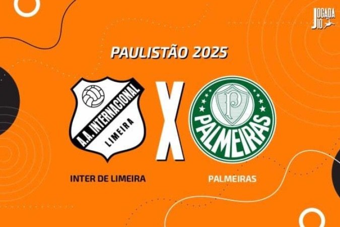 Palmeiras encara a Inter de Limeira precisando urgente da vitória -  (crédito: Foto: Arte/Jogada10)