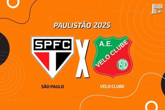 São Paulo encara o Velo Clube pelo Campeonato Paulista - (crédito: Foto: Arte/Jogada10) São Paulo encara o Velo Clube pelo Campeonato Paulista - (crédito: Foto: Arte/Jogada10)