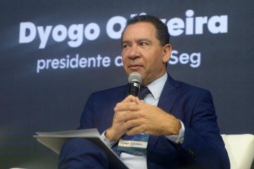 Dyogo Oliveira, presidente da Confederação Nacional das Seguradoras (CNSeg) -  (crédito: Ed Alves/CB/DA.Press)
