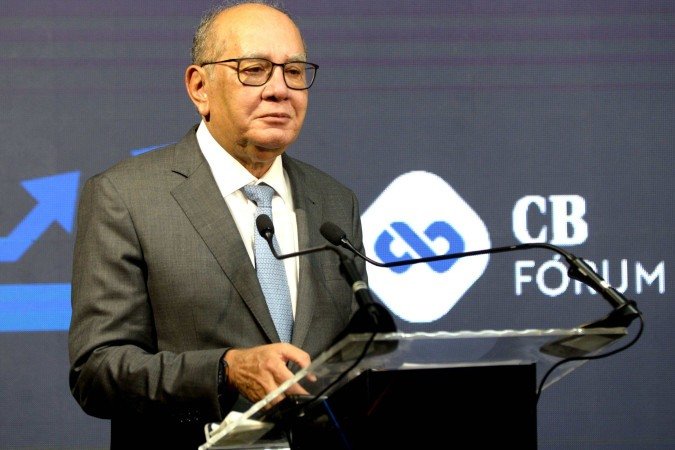  13/02/2025 Ed Alves CB/DA Press. Politica.CB Forum - Alavancas de Crescimento Economico: Perspectivas e Dialogo entre os Setores de Seguros e Franquias. Na foto, Ministro do Supremo Gilmar Mendes. 