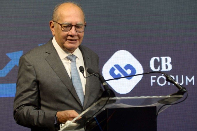  13/02/2025 Ed Alves CB/DA Press. Politica.CB Forum - Alavancas de Crescimento Economico: Perspectivas e Dialogo entre os Setores de Seguros e Franquias. Na foto, Ministro do Supremo Gilmar Mendes. 