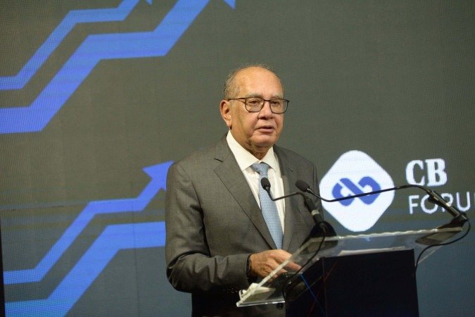  13/02/2025 Ed Alves CB/DA Press. Politica.CB Forum - Alavancas de Crescimento Economico: Perspectivas e Dialogo entre os Setores de Seguros e Franquias. Na foto, Ministro do Supremo Gilmar Mendes. 