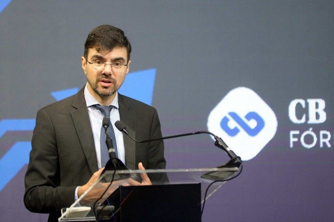 Por videoconferência, Mello comentou que inflação resiste  -  (crédito:  Ed Alves CB/DA Press)