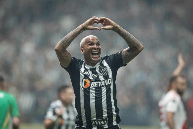 Deyverson garantiu foco no Galo - (crédito: Foto: Pedro Souza/Atlético) Deyverson garantiu foco no Galo - (crédito: Foto: Pedro Souza/Atlético)