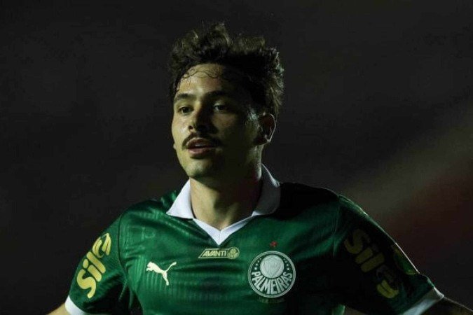 Maurício abriu o placar para o Palmeiras - (crédito: Foto: Cesar Greco/Palmeiras/by Canon) Maurício abriu o placar para o Palmeiras - (crédito: Foto: Cesar Greco/Palmeiras/by Canon)