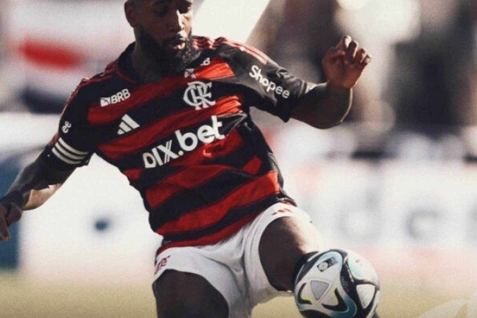 Gerson é um dos destaques do Flamengo - (crédito: Foto: Divulgação / Flamengo) Gerson é um dos destaques do Flamengo - (crédito: Foto: Divulgação / Flamengo)