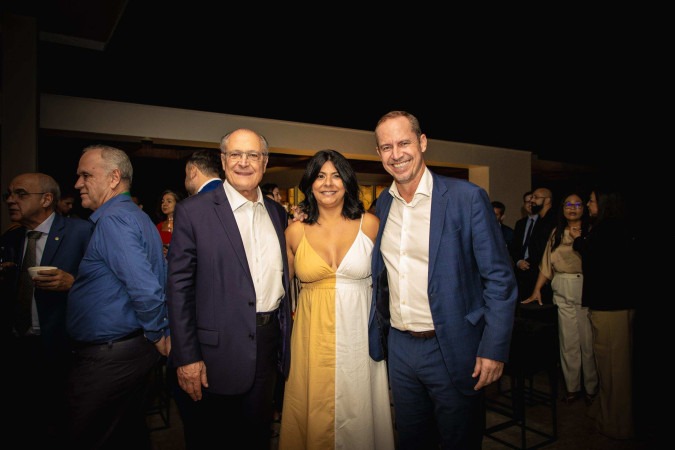 Cappelli recebeu desde o vice-presidente, Geraldo Alckmin, para festa de aniversário -  (crédito: Divulgação/Ricardo Cappelli)