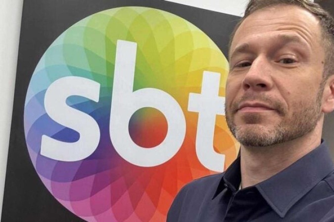 Tiago Leifert estreou no SBT mês passado -  (crédito: Instagram)