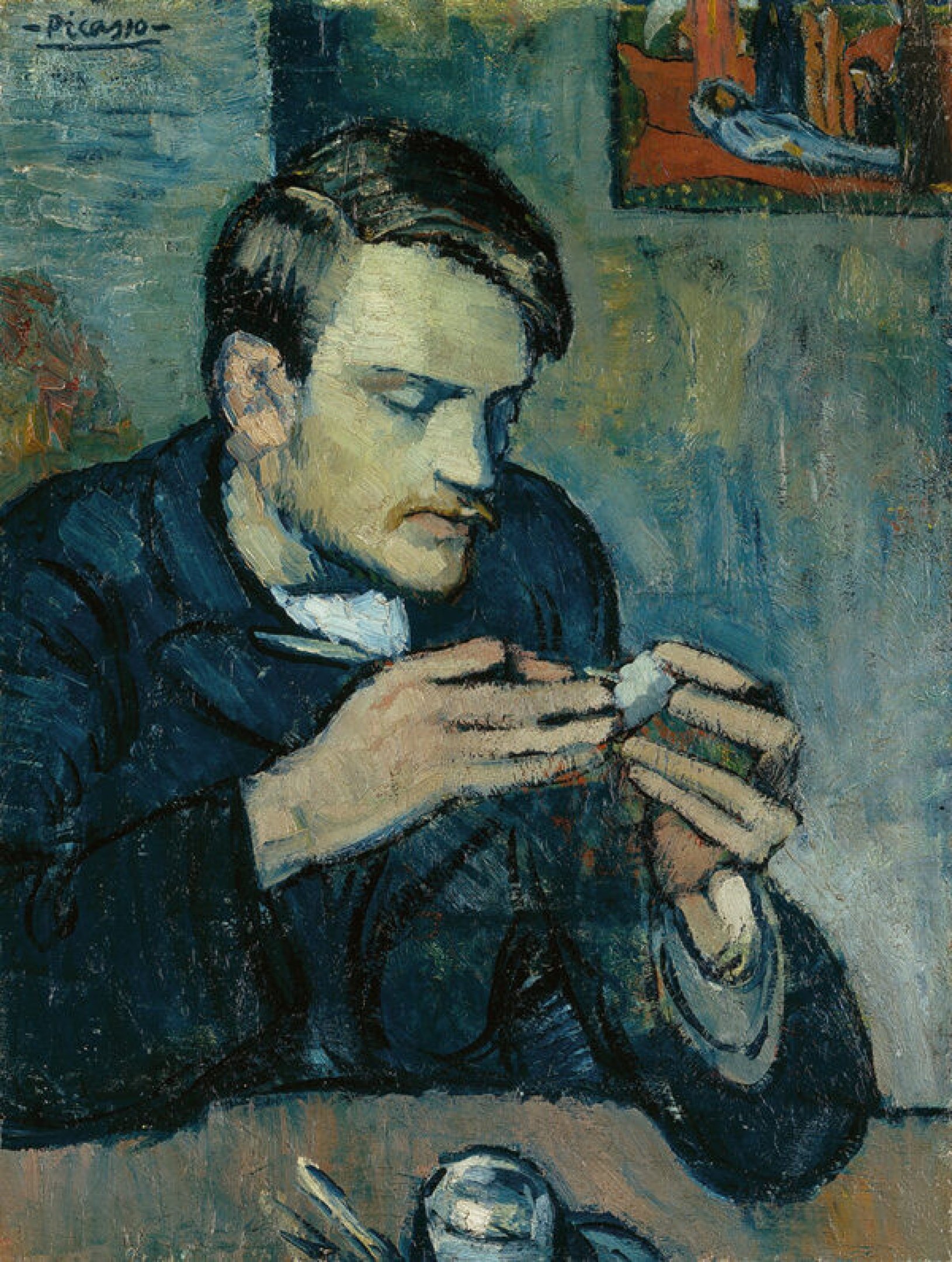 Rosto de mulher escondida em obra famosa de Picasso é revelado
