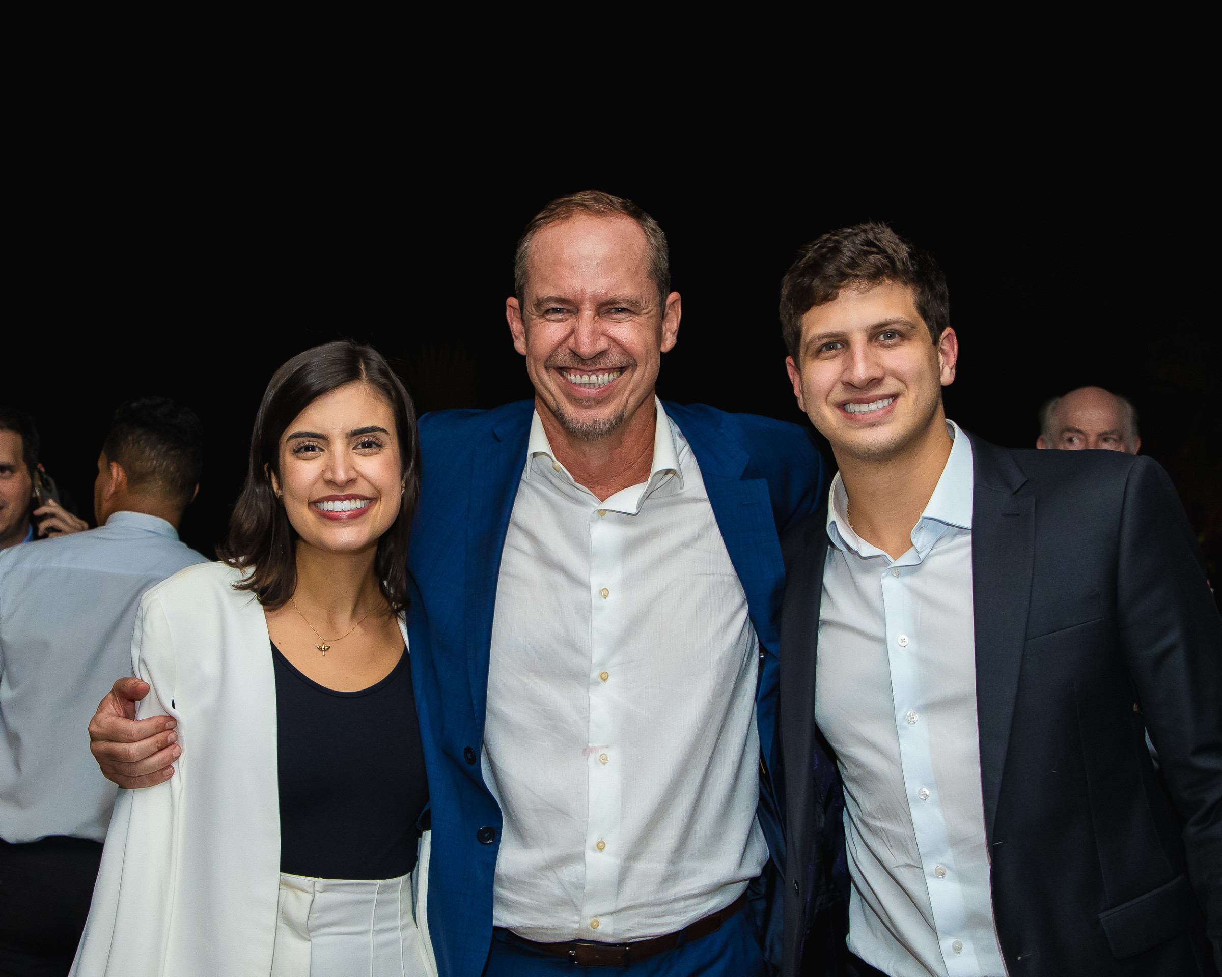 Ricardo Cappelli, Tabata Amaral e João Campos