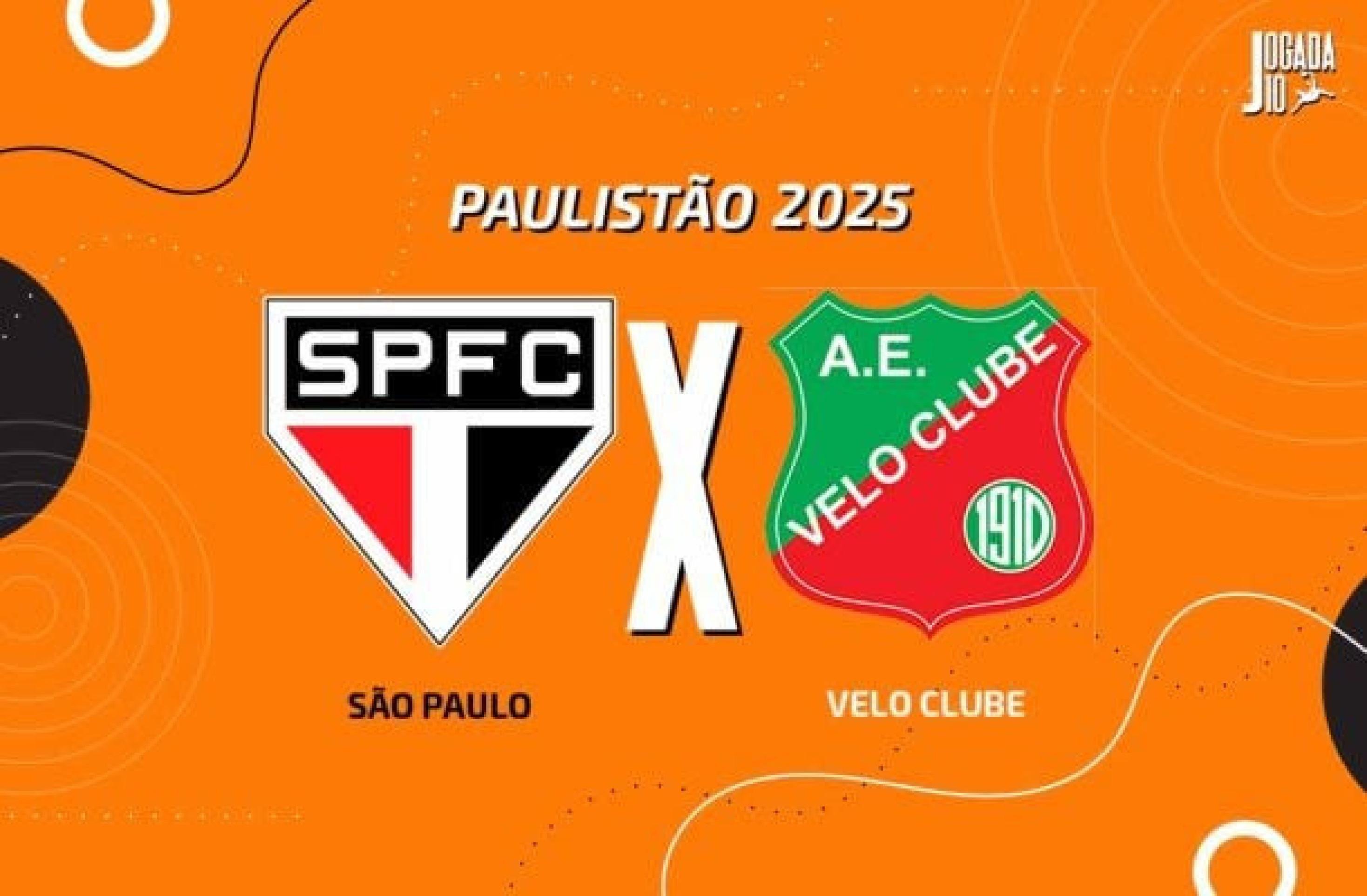 São Paulo x Velo Clube, AO VIVO, com a Voz do Esporte, às 20h