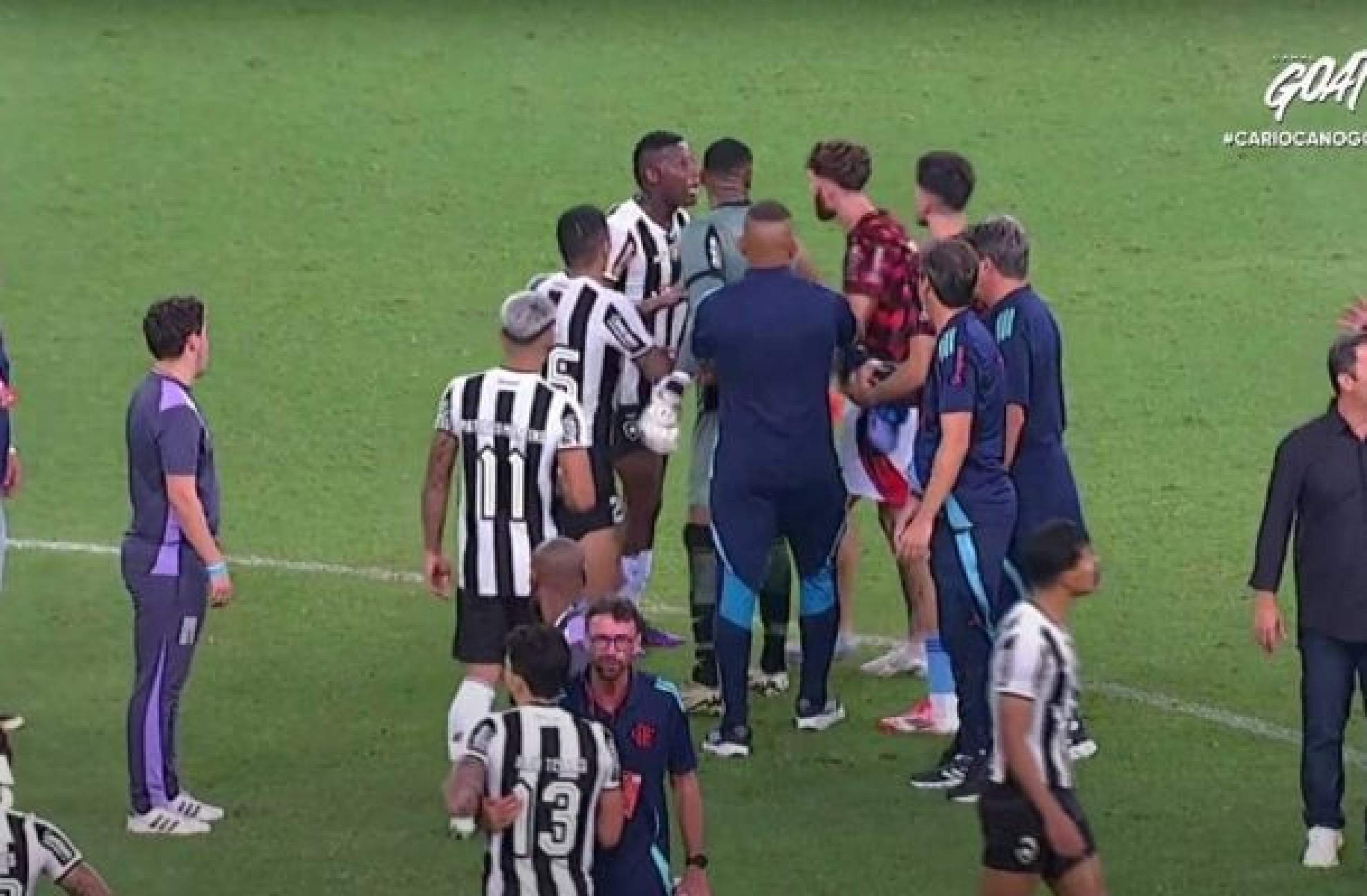 Vídeo! Dublador revela diálogos da briga generalizada em Flamengo x Botafogo