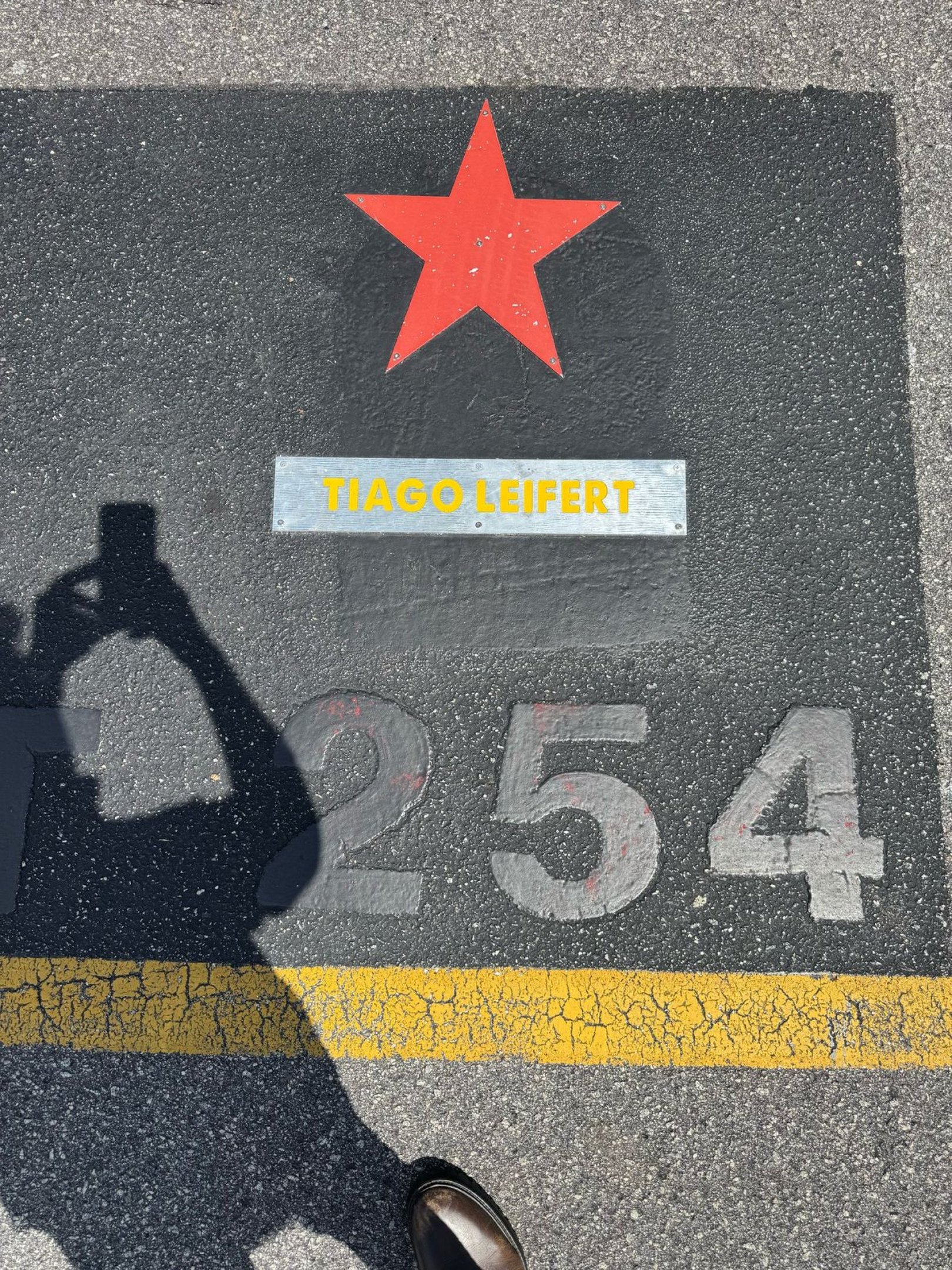 Vaga de estacionamento do SBT