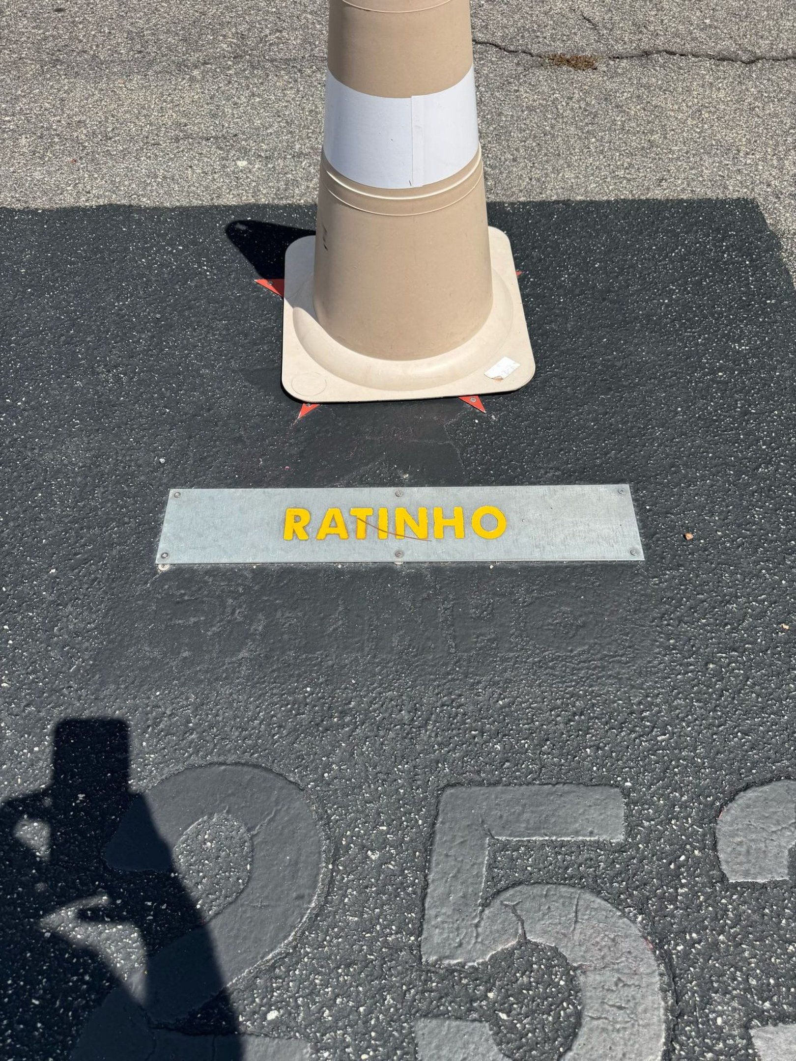 Vaga de estacionamento do SBT