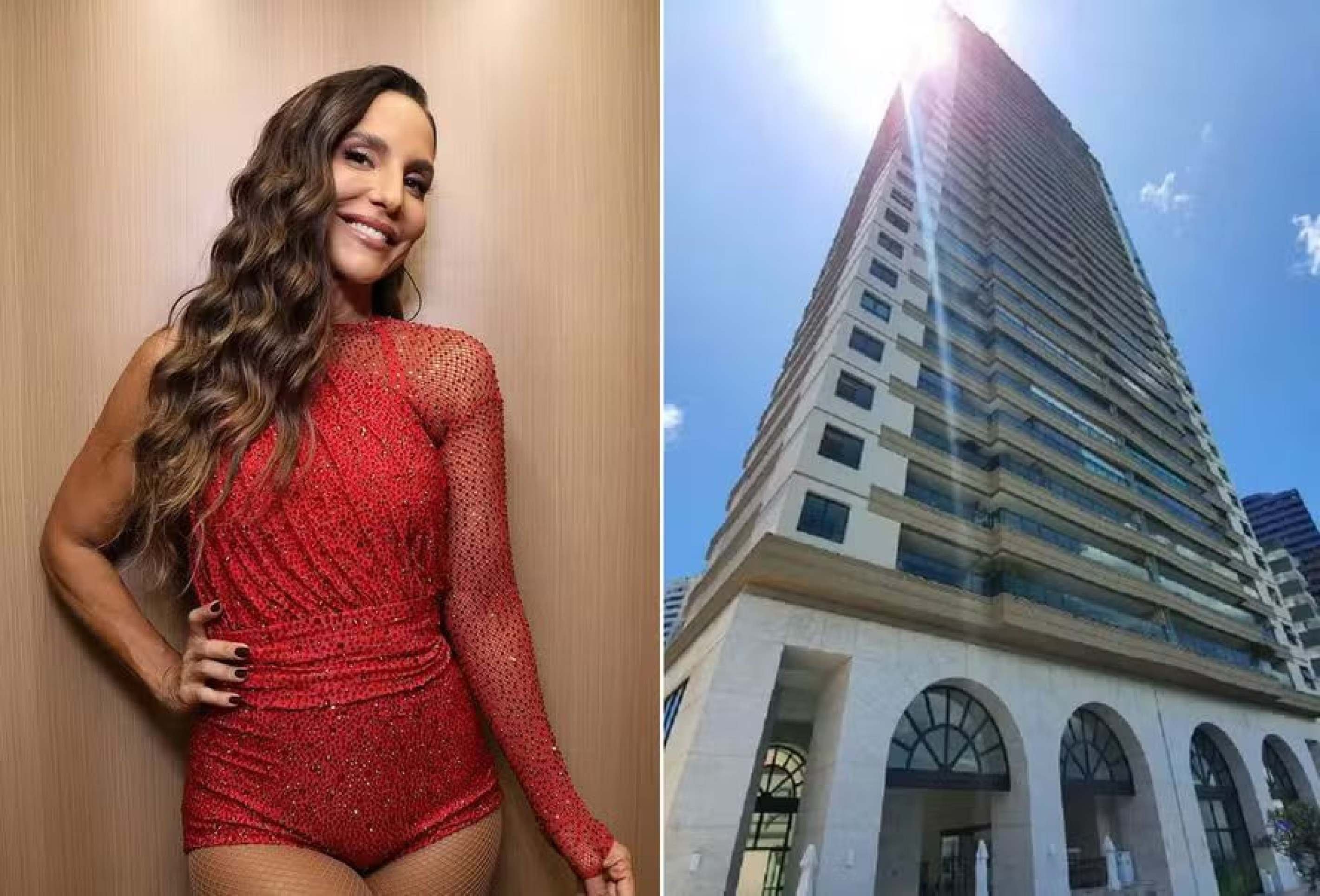 Influenciador faz tour em prédio que Ivete Sangalo mora e viraliza na web