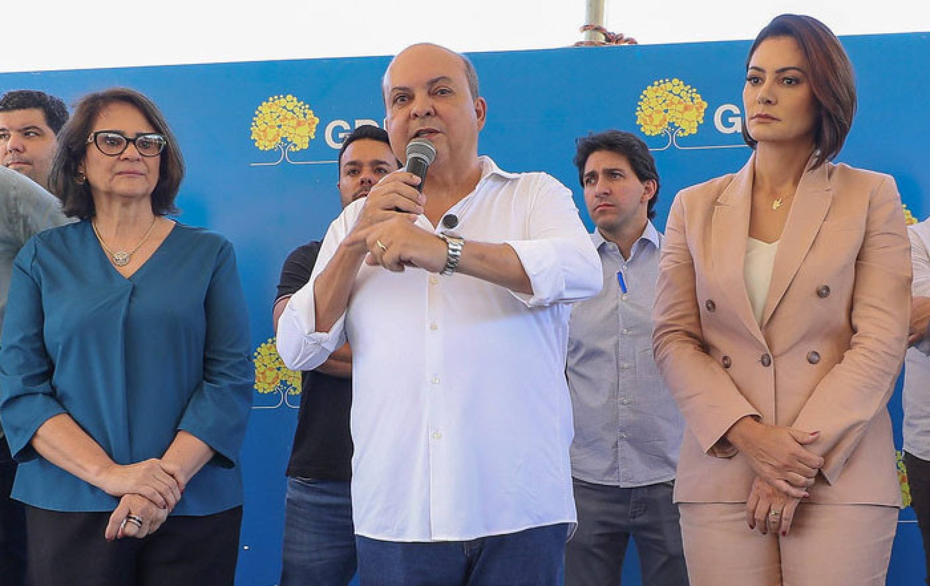 A nova unidade de ensino na 912 Sul foi entregue pelo governador Ibaneis Rocha, ao lado de Michelle Bolsonaro