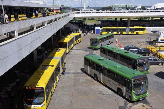 14/02/2025. Crédito: Minervino Júnior/CB/D.A Press. Brasil.  Brasilia - DF. Tarifa Zero no transporte público. Opnião dos passageiros na rodoviária de Brasília. 